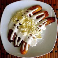 platano frito con queso